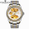 Couple Mechanical Watch Business Double-sided Hollow Men's Watch Waterproof Mechanical Gift Watch