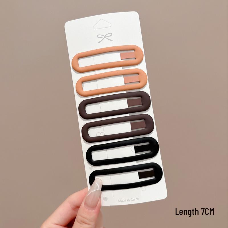 Matte Bobby Pin for Women – High-End Hair Clip for Baby Hair, Forehead, and Side Bangs