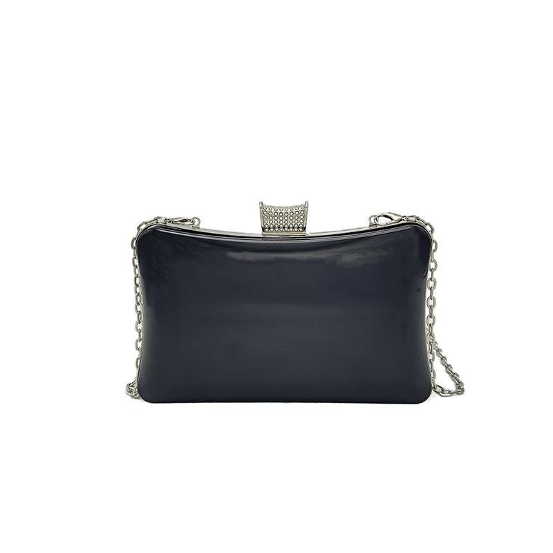 Women's Acrylic Chain Crossbody Bag Mini Box Niche Design Evening Clutch Luxury Bag Funny Bag Dinner