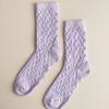 Monfoot Women S Pretzel Sleep SockS Purple
