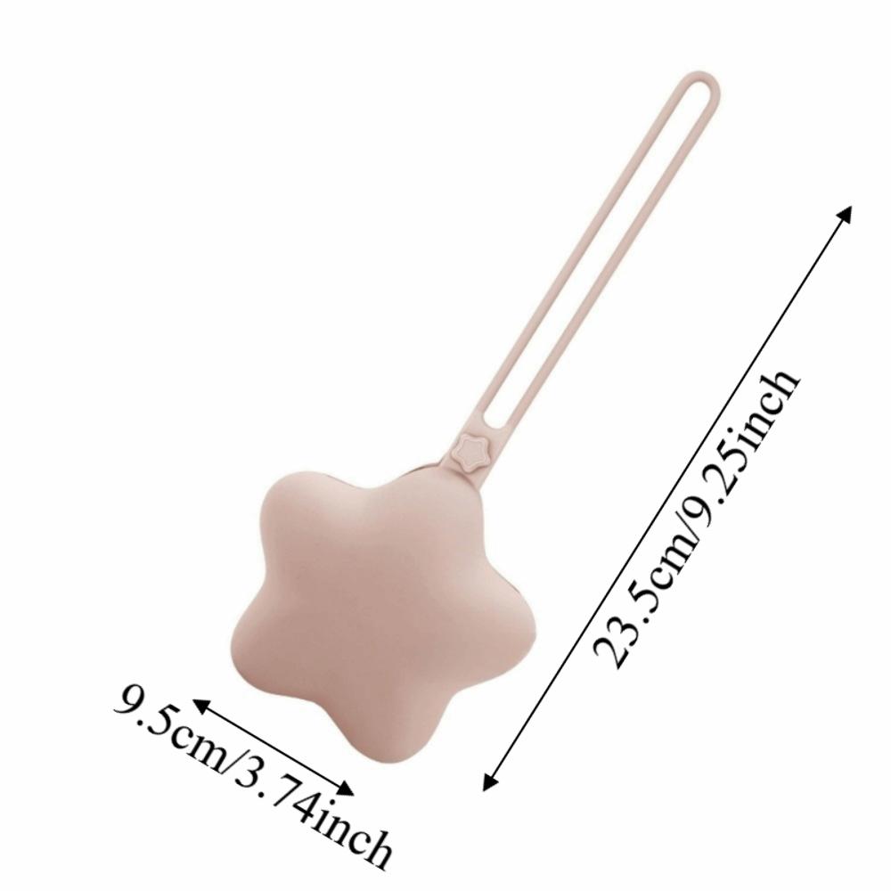 Scatola portaoggetti portatile in silicone a forma di stella Contenitore per succhietto Borsa portaoggetti per passeggino Per passeggini