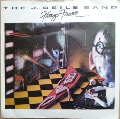 7inch Record J. GEILS BAND - Freeze Frame EA134 EMI America 1981 UK Rock Used