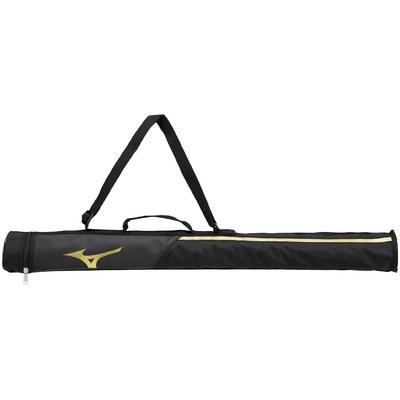 Mizuno Bat 1 Bat One Size Fits Baseball/Softball Case, Jr., 1FJTD050, All, Black/Gold