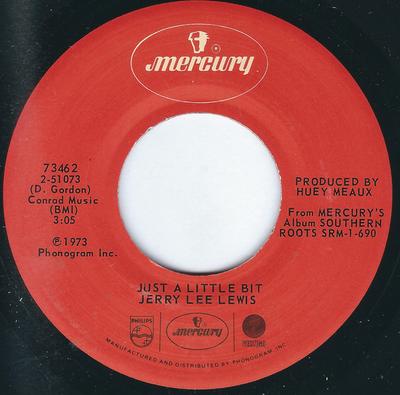 7inch Record JERRY LEE LEWIS - Meat Man 73462 Mercury 1973 US Rock Used