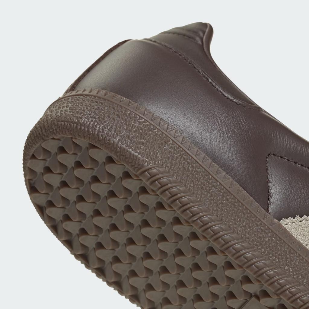 HQ4887 Adidas Originals Samba OG Dark Brown Putty Grey Gum (Men's)