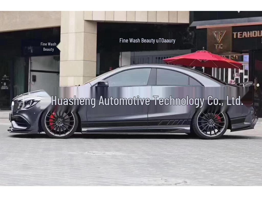 Carbon Fiber Rear Spoiler Lip for 2014-2019 Mercedes-Benz CLA W117 PK Style