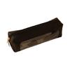 Waterproof PU Pencil Bag Clear Pen Pouch Zippered Pencil Case for Student