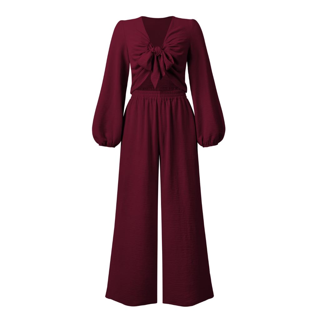 Completo Da Abo Formale Per Ragazze Adolescenti Con Blazer A Maniche Corte E Pantaloni A Gamba Larga | SHEIN ALIA