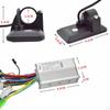 24V-48V/36V-60V Electric Bicycle Controller LCD Display, Aluminium Alloy E Bike Control Unit, Speed