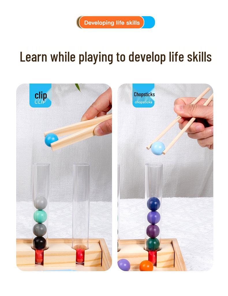 Children's Cognitive Gradient Matching Bead Set: Enhance Hand-Eye Coordination and Parent-Child Interaction!