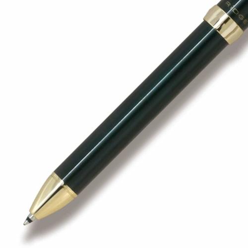 Pilot Multifunctional Writing Instrument 3+1 Ridge 3 Color Ball 0.7mm Black/Red/Blue+0.5mm Sharp Dark Green BTHRT5SR-DG