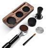 51MM 54MM 58MM Coffee Tamper Mat Station Stand Portafilter Holder Support Base Rack Walnut For Espresso Accessories Barista Tool