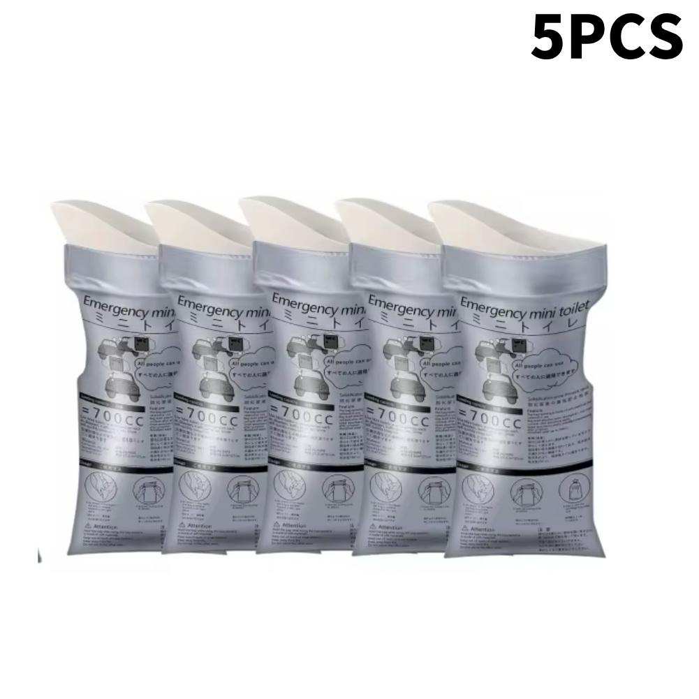 50-1PCS Camping Pee Bags Outdoor Emergency Urinate Bag Disposable Travel Mobile Toilet Portable Urinal Bag for Female Baby Male