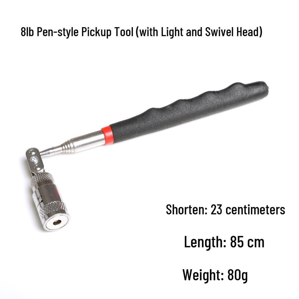 Universal Telescopic Undercarriage Inspection Mirror with Light for Car Repair