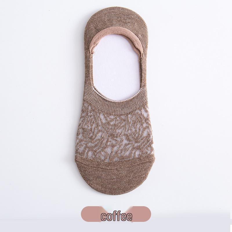 Women's Breathable Non-Slip Low-Cut Invisible Mesh Socks for Summer