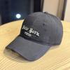High-quality new style baseball cap with trimmed edges for women, makes the face look smaller, large brim, Korean version, spring/summer hat, men's