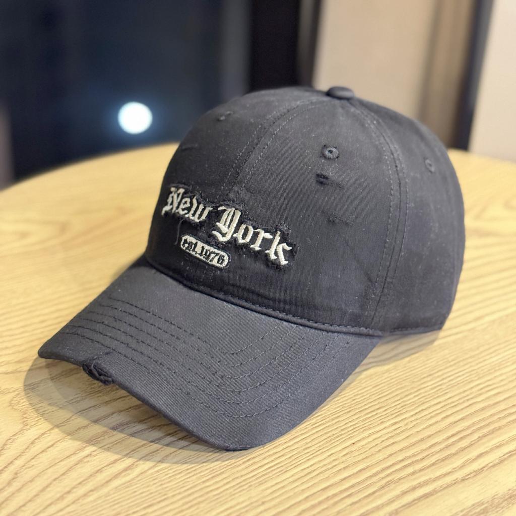 High-quality new style baseball cap with trimmed edges for women, makes the face look smaller, large brim, Korean version, spring/summer hat, men's