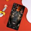 German Shepherd Dog Phone Case For Samsung Galaxy S25 Ultra S24 Ultra S9 S10 S20 S21 S22 S23 Plus S24 FE Cover
