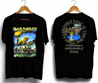 Футболка Iron Maiden Somewhere Back In Time World Tour 2008 Нью-Йорк, Iron Maiden
