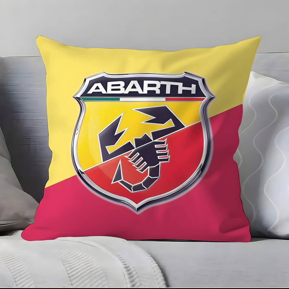 A-Abarth Scorpion Pillow Case Ultra Soft Skin Friendly Fabric Cloud Like Comfort & Concealed Zipper