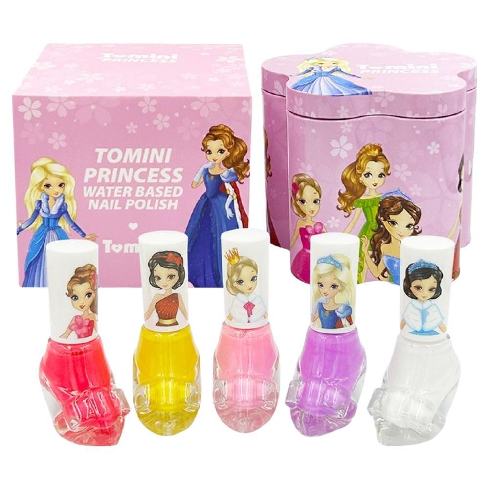Too Mini Princess Water-based Nail Polish 5-Piece Set Pink