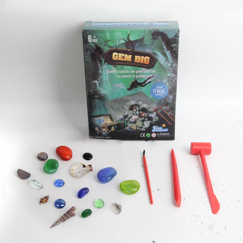 Terracotta Army Excavation Kit: Qin Shi Huang Gem Blind Box for Kids - Science Education & Handmade Treasure Hunt Toy