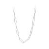 Korean Retro Starry Sparkle Necklace: Women's Temperament Clavicle and Snake Bone Chain Jewelry