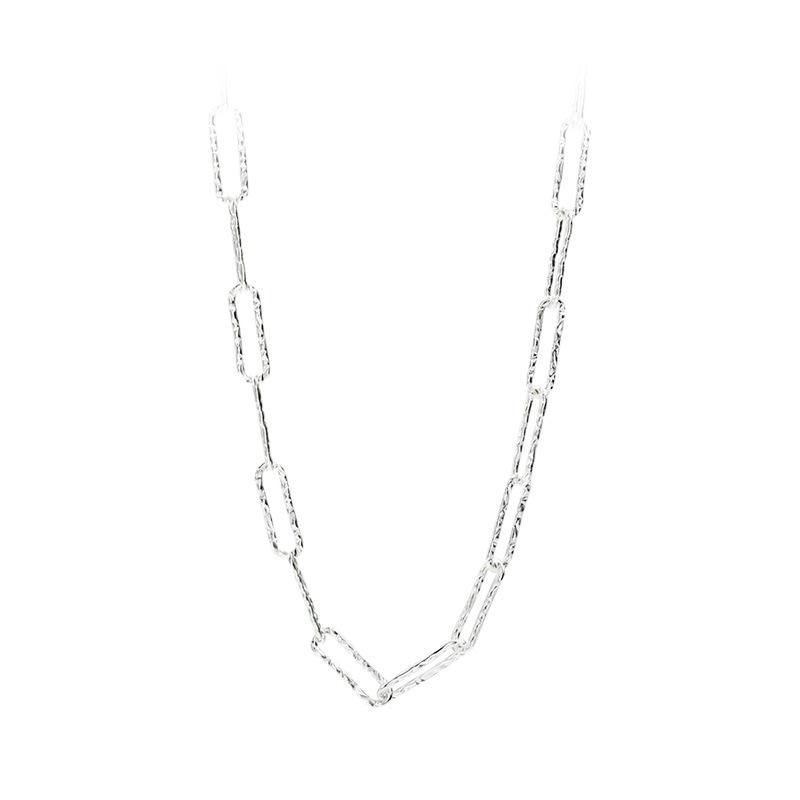 Korean Retro Starry Sparkle Necklace: Women's Temperament Clavicle and Snake Bone Chain Jewelry