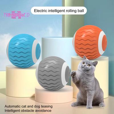 1 Set Katze Ball Spielzeug Tragen-beständig Interaktive Elektrische Katze Spielzeug Lustige Selbst-moving Rolling Ball Haustier Versorgung