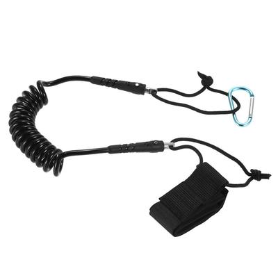 Leash Elastic Coiled Paddle for Kayak