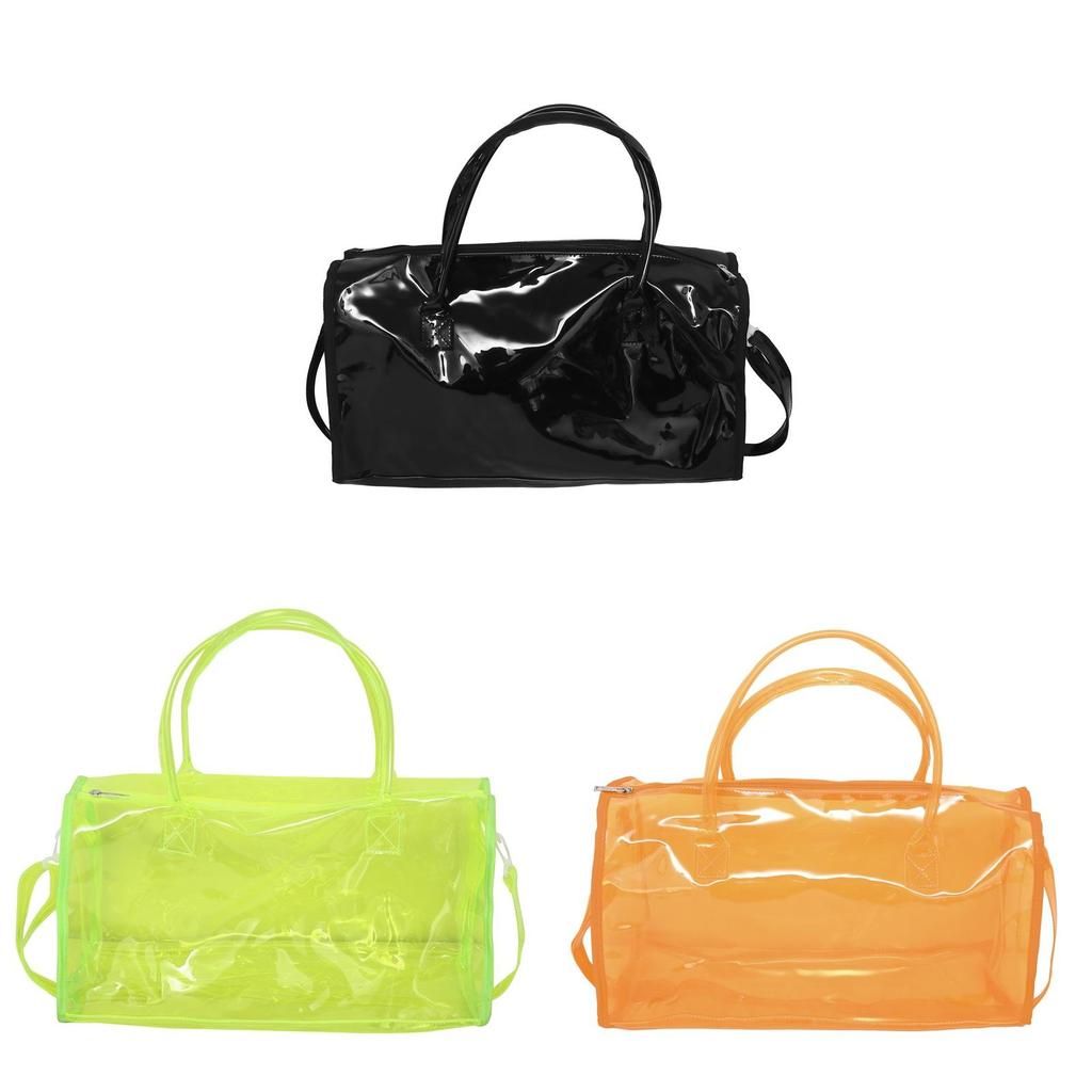 Borsa Tote da Viaggio in PVC Stile Transfrontaliero per Uomo e Donna con Design Impermeabile e Grande Capacità