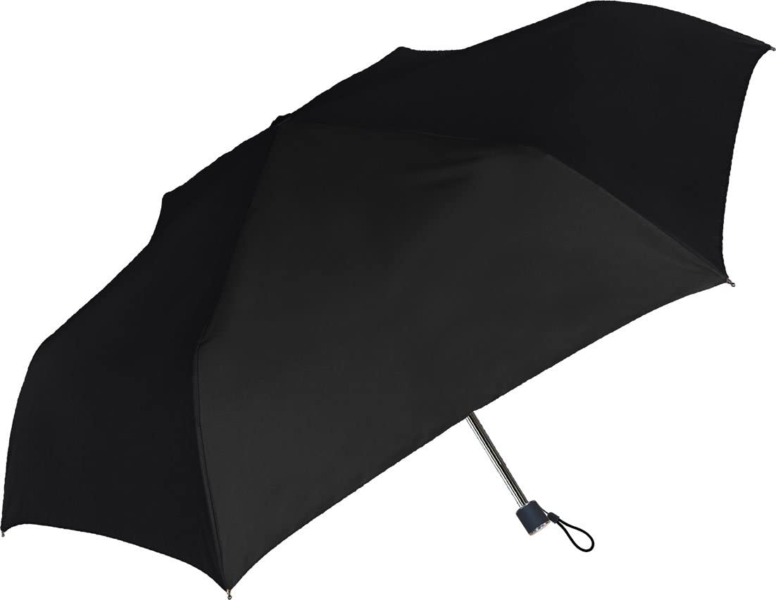 

Зонт складной Nakatani Natural Basic Fast Shut Black Plain Shape Memory Processing 55 см [723-050] Открывается вручную чёрный