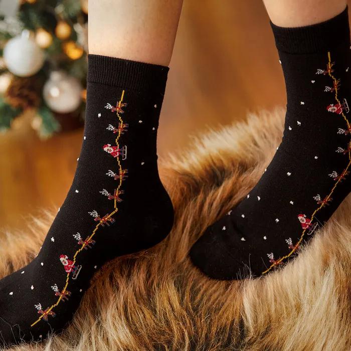 GGRN Christmas Socks_W-L-162 Christmas Line