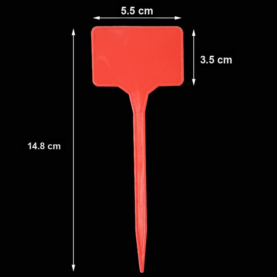 10 Stück Blumentopf Kunststoff Sukkulente Gartenmarkierer Pflanzenetikett Anhängeetikett