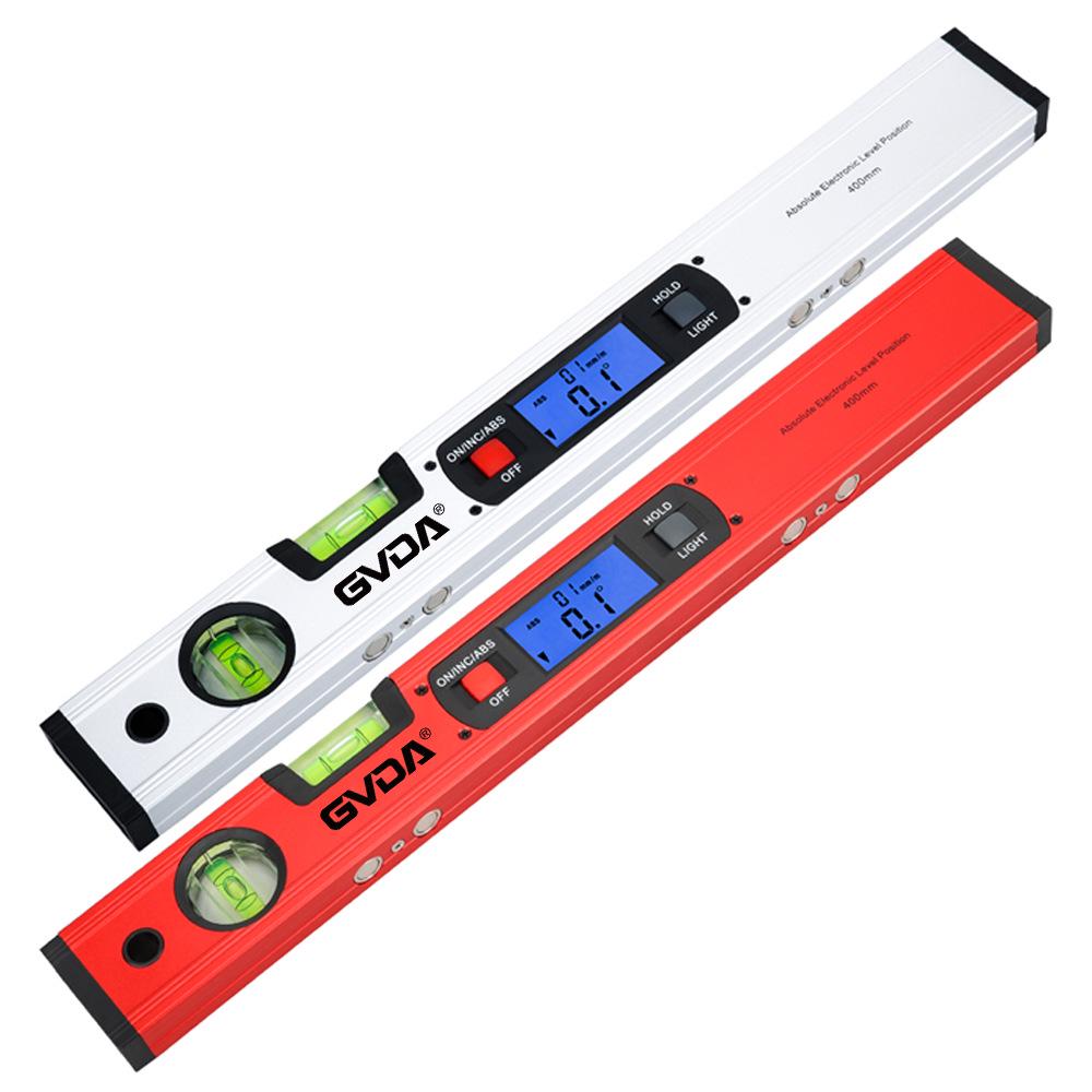 GVDA High-Precision Digital Angle Ruler with Magnetic Level and Aluminum Alloy Construction for Home Decoration