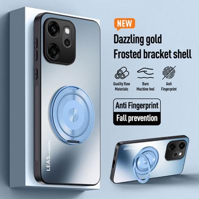 For Xiaomi 15 14 14T 13 13T 12 12T 11 10 Pro Lite Ultra Magnetic Ring Stand Back Phone Case Magsafe Ring Lens Protective Cover