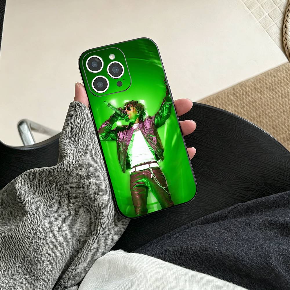 Rapper YoungBoy Never Broke Again Handyhülle Für iPhone 17, 16,15,14,13,12,11 Plus,Pro Max, Andere Weiche Schwarze Hülle