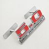 3D Metal Red Chrome 5.0 High Performance 3.7 Logo Car Rear Trunk Stickers Front S8Grille Badge Emblem For Ford Mustang Accessories
