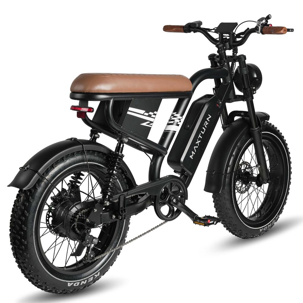 MAXTURN MX10 Elektrisches Mountainbike mit 48V 13,5Ah Akku, Shimano 7-Gang