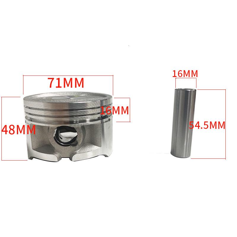 Piston 71mm for Yamaha YFM225 ATV Beach Motorcycle Engine Parts