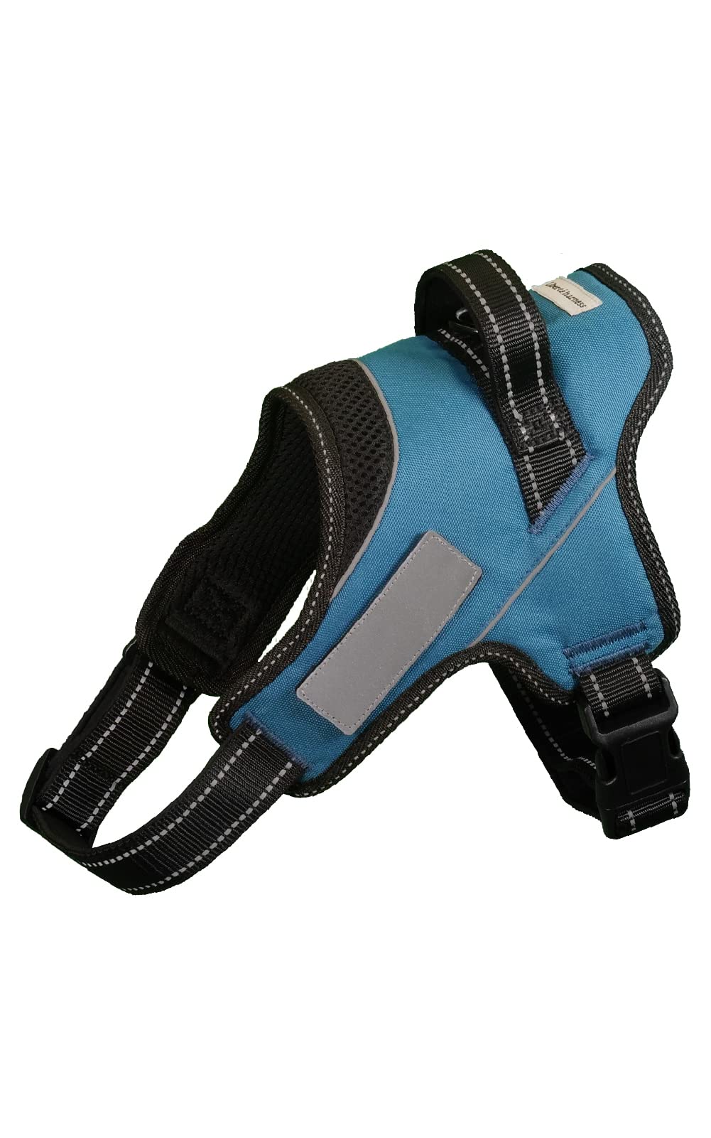 

by dog Liberte gentle on the nameplate dog harness cerulean [Recommended trainers!] harness, throat, (medium size, blue)