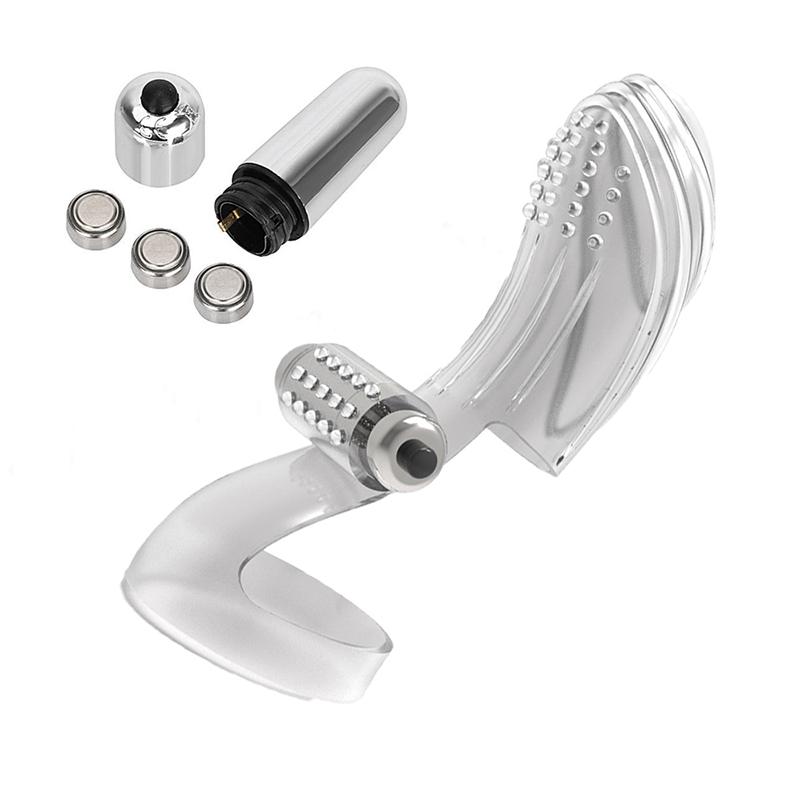 Silicone Finger Sleeve Vibrator Women Porn G Spot Massager Vibrating Silicone Soft Dildo Adult Gay Sex Toy Adult Goods for Women