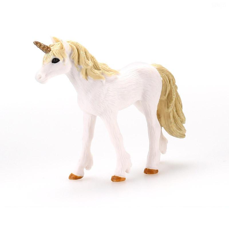Kolorowa Zabawka Jednorożec Symulacja Mini Model Zwierzęcia Jednorożce Latający Koń Figurka Model Dzikie Figurki Zabawki Edukacyjne dla Dzieci Figurka