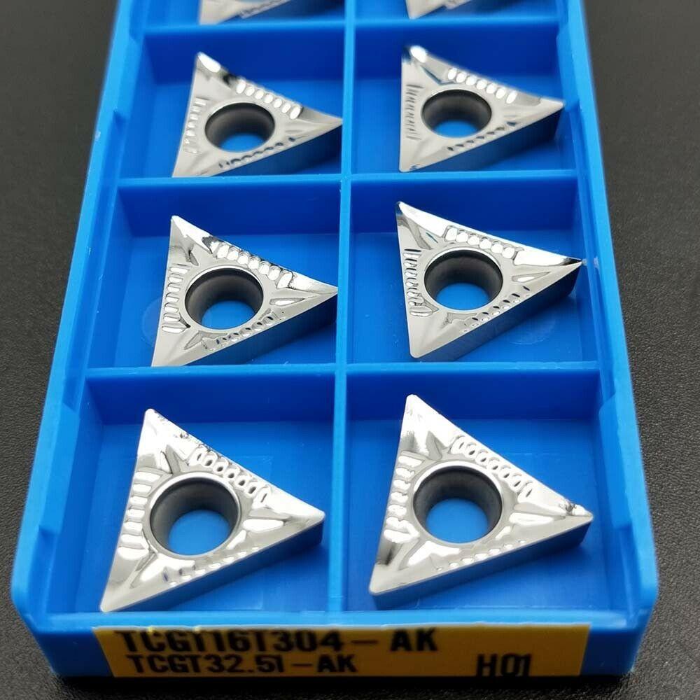 TCGT16T304-AK H01 TCGT32.51-AK Carbide Inserts Turning Blade TCGT for Aluminum