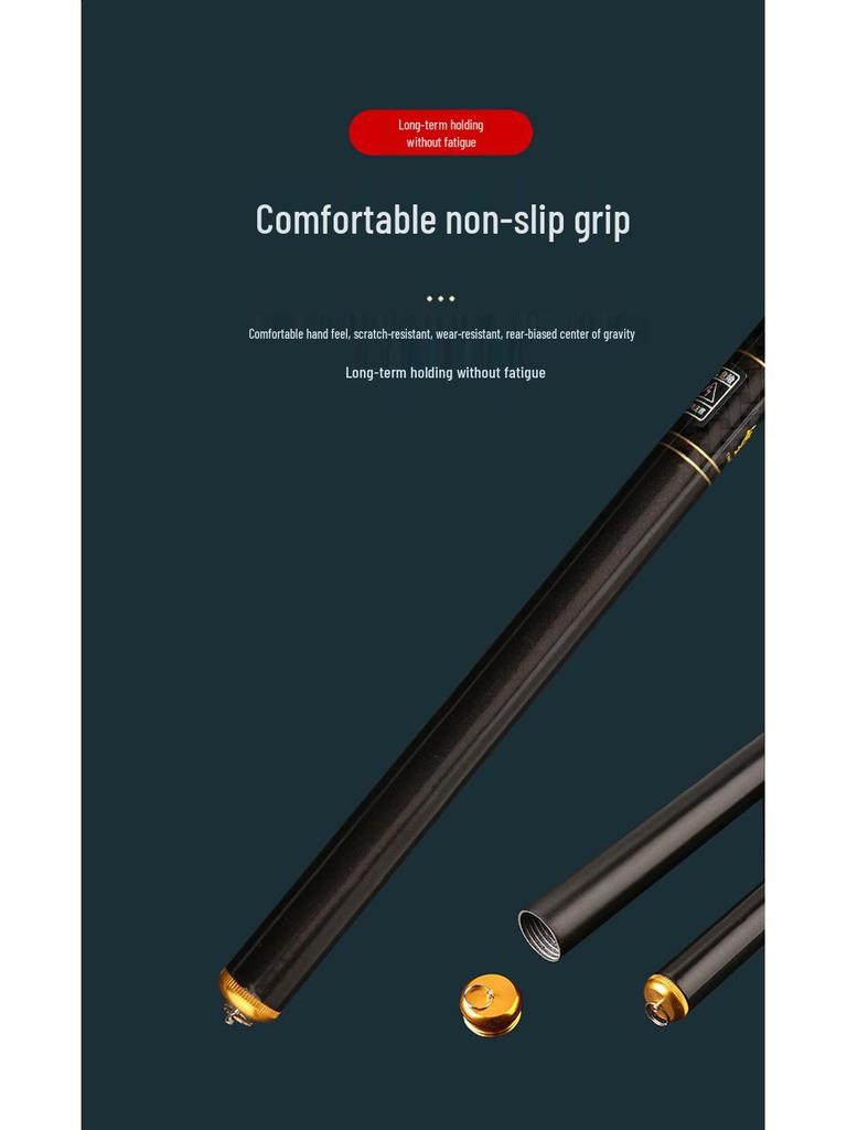Chuiyue Carbon Fiber Shore Fishing Rod - Available in 2.7 to 6.3 Meters for Hand-Held and Sea-Use.