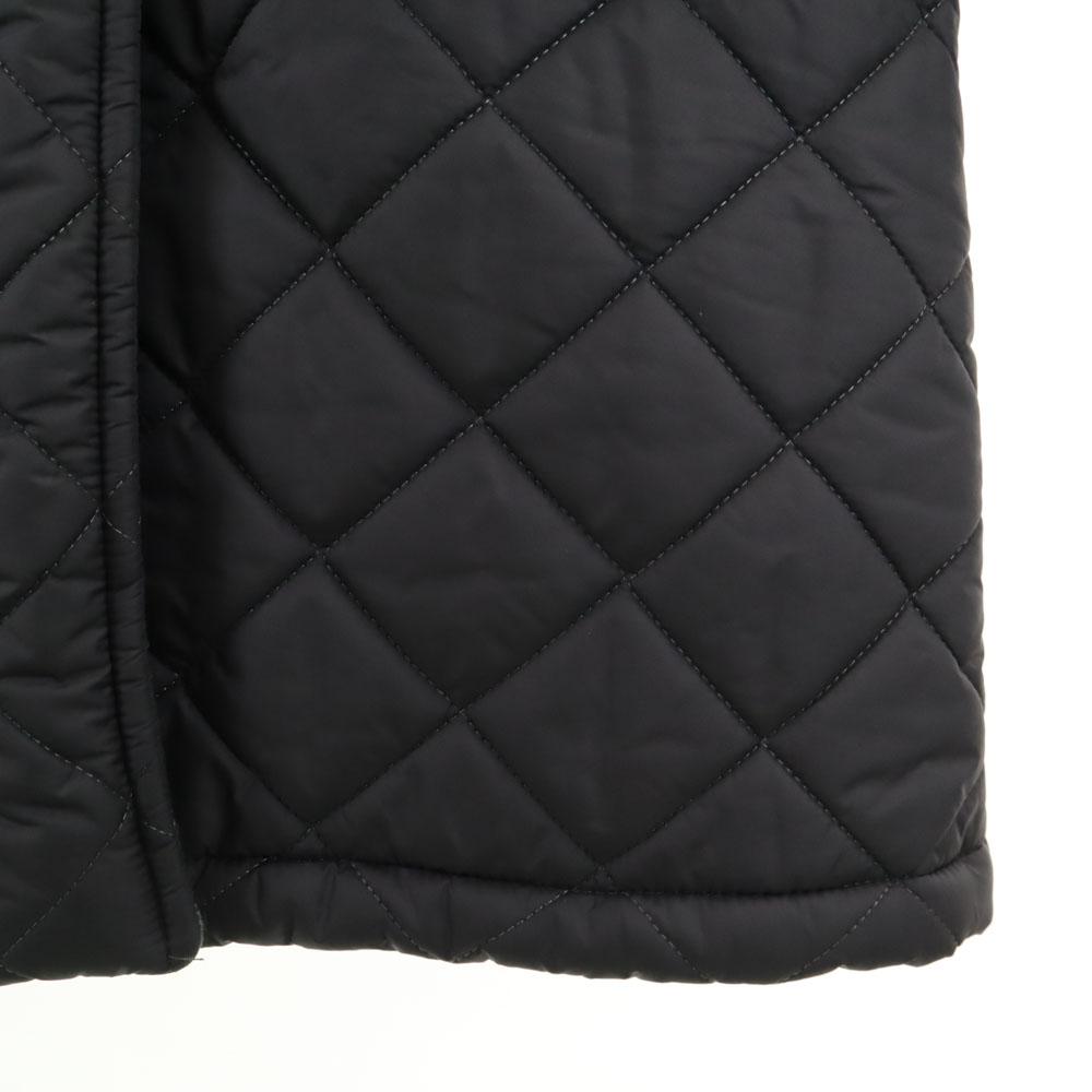 Mackintosh Made In Scotland Quilted Coat 34 Charcoal Gray Back Bore Women Used