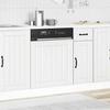 Dishwasher Panel Lucca White Wood Based Material