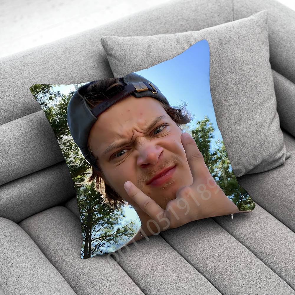 American Actor R-Rudy Pankow Throw Pillow Case For 50cm 30cm 55cm 45*45cm 40cm Square Bed Pillowcase Cover