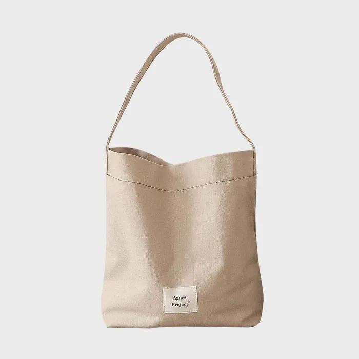 [Agnes Project] Peanut Shoulder Bag_Beige