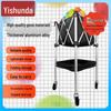 Yishunda Foldable Tennis Ball Picker Cart
